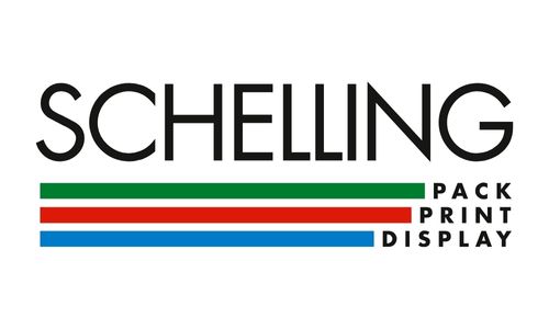schelling Scheling Logo: Pack, Print, Display